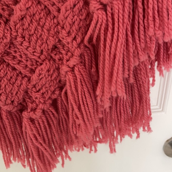 Dark pink Poncho - Picture 4 of 4